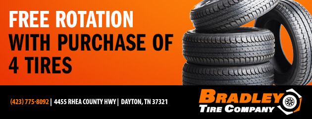 Free Rotation With Purchase of 4 Tires