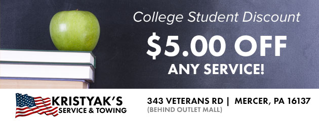 College Students $5 Off
