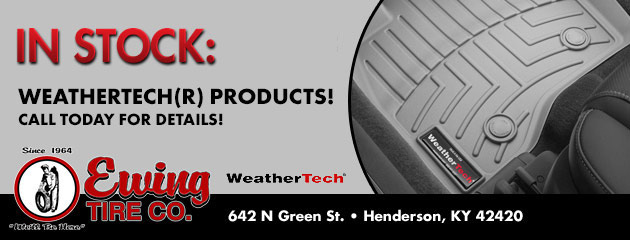 In Stock: Weathertech® Products
