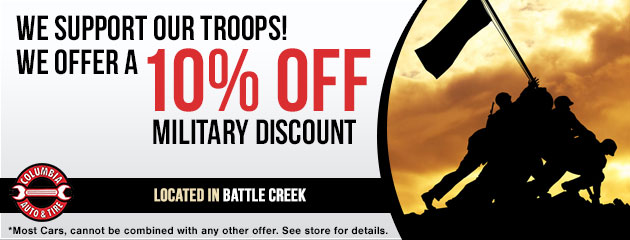 Military Discount Receive 10% Off