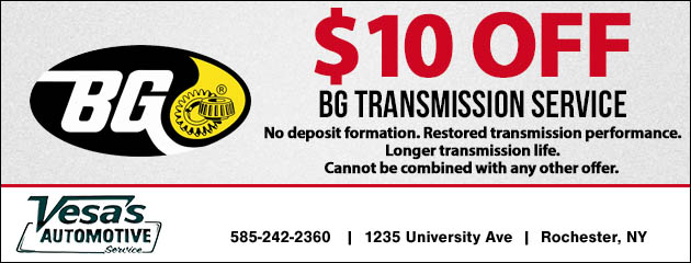 BG Transmission Service - $10 Off 