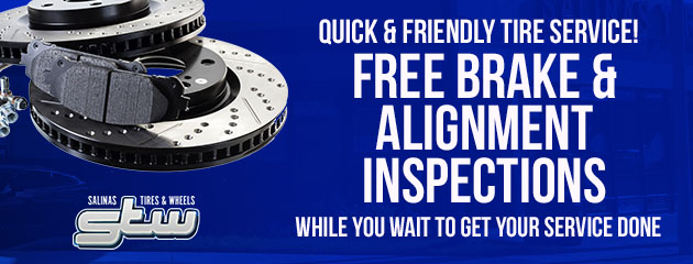 Free Brake & Alignment Inspections