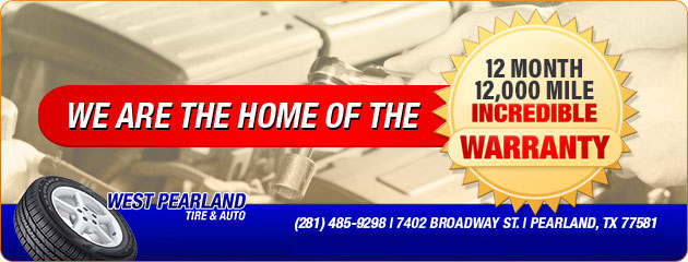 West Pearland Tire & Auto Warranty