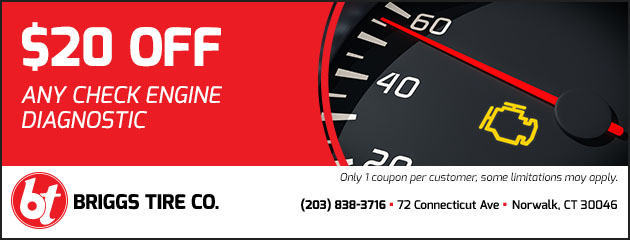$20 off any check engine diagnostic