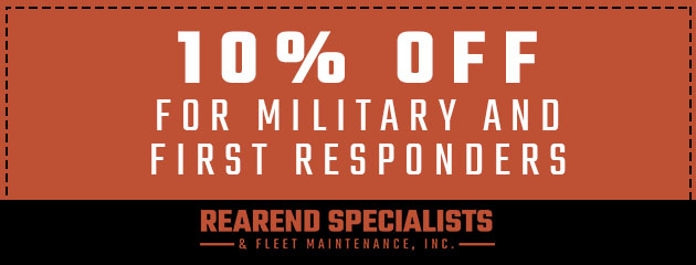 10% Off for Military and First Responders
