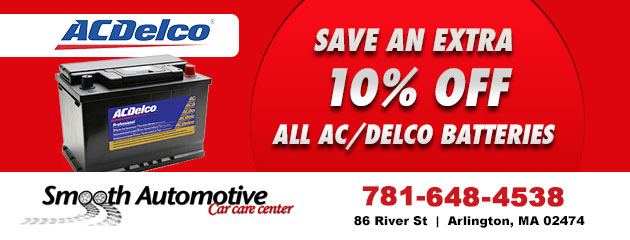 Save an extra 10% Off all Ac/Delco Batteries
