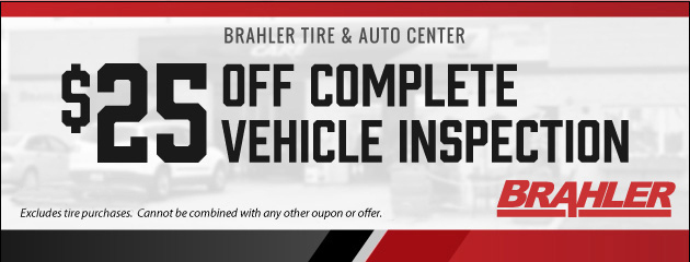 $25 Off Vehicle Inspection