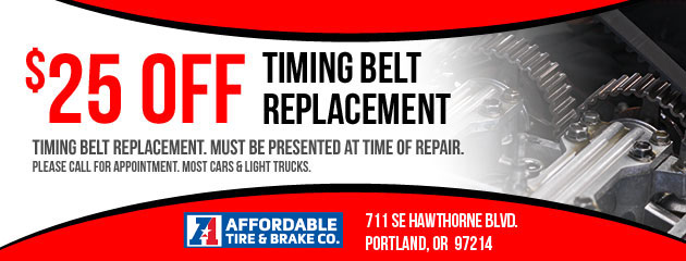 $25 Off Timing Belt Replacement