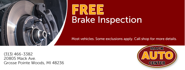 FREE Brake Inspection