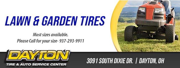Lawn and Garden Tire Special