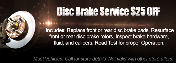 Disc Brake Service