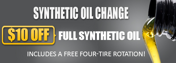 Synthetic Oil Change $10 Off