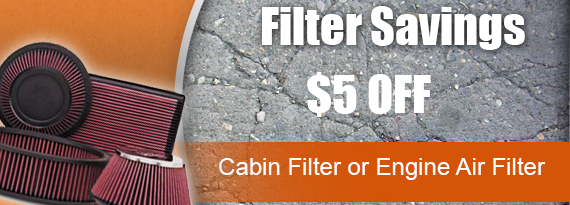 Filter Savings $5 Off