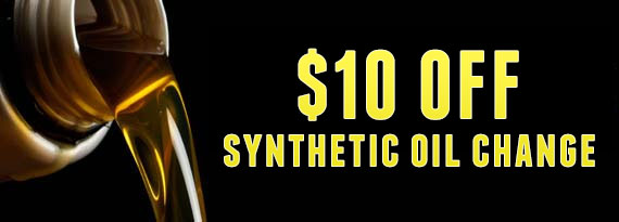 $10 off Synthetic Oil Change