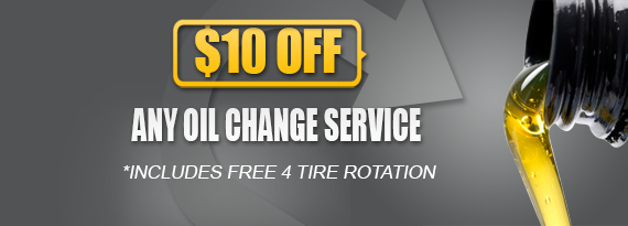 $10 off Any Oil Change Service 