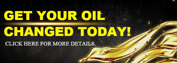 Get Your Oil Changed Today! 