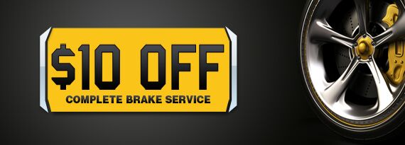 $10 Off Brake Service