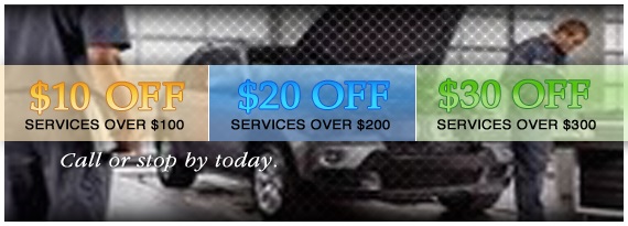 $10, $20, $30 off Services 