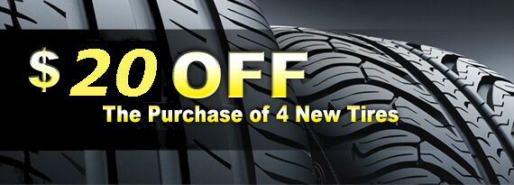 $20 Off Tire Purchase