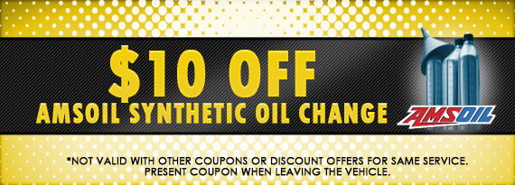 $10 Off Synthetic Oil Change