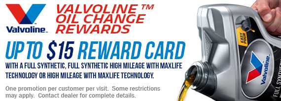 Volvoline Oil Change Rewards
