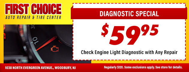 Check Engine Light Diagnostic Special