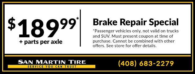 Brake Repair Special