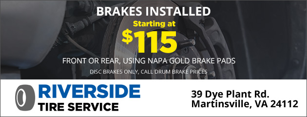 Brakes Installed Special