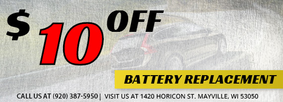 $10 Off Battery Replacement