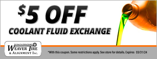 Coolant Fluid Exchange Special