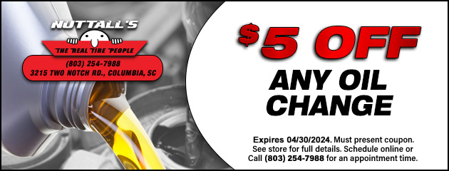$5 OFF Any Oil Change