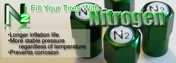 Fill Your Tires with Nitrogen