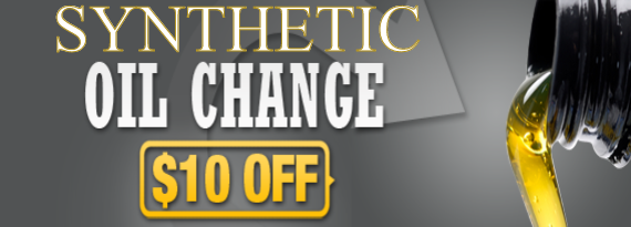 $10 Off Synthetic Oil Change