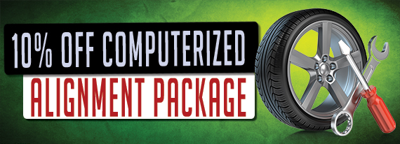 10% Off Computerized Alignment Package