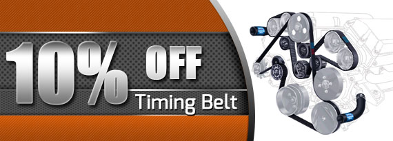 10% Off Timing Belt