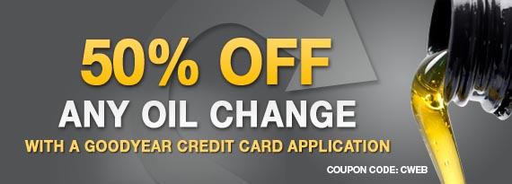 50% Off Any Oil Change