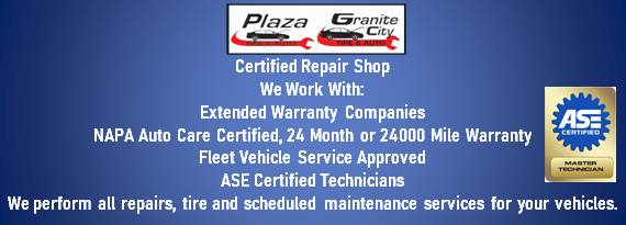 Certified Repair Shop