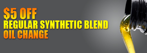 Regular Synthetic Blend Oil Change