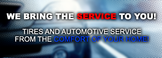 We bring the service to you!