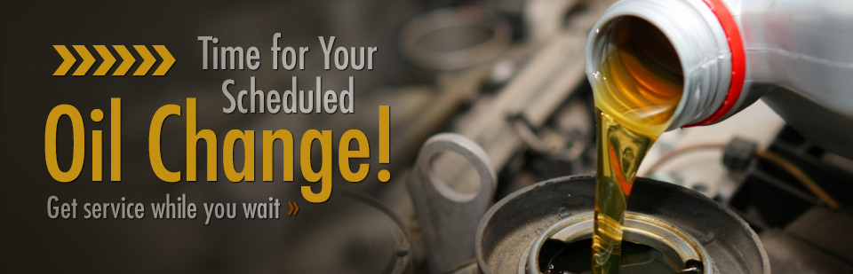 Schedule Your Oil Change Today