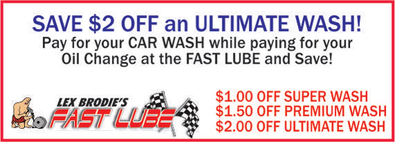 Save $2 Off Car Wash