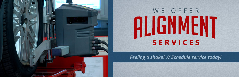 We Offer Alignment Services