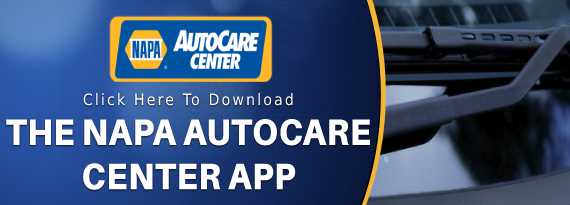 The NAPA Autocare Center App
