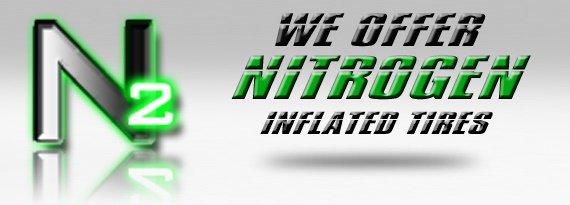 Nitrogen Inflated Tires