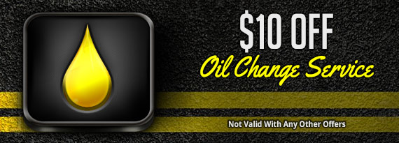 $10 off Oil Change Service 