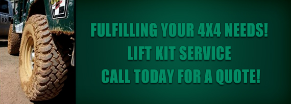 4x4 Lift Kits Services
