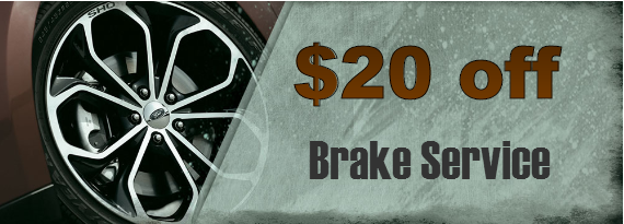 $20 Off Brake Service