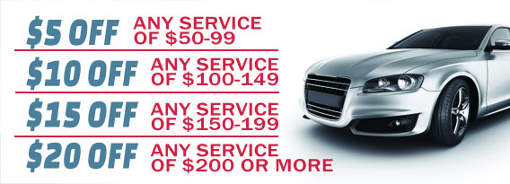 $5, $10, $15 Off Services