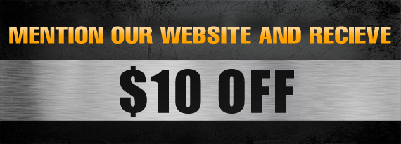 Mention Our Website and Receive $10 Off