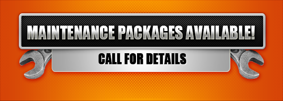 Maintenance Packages Available